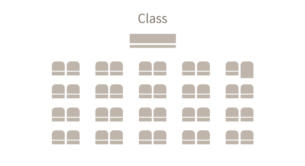 Convention - Seat Layout - Class