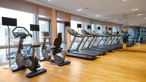 Jeju, city hotel, fitness center, facility