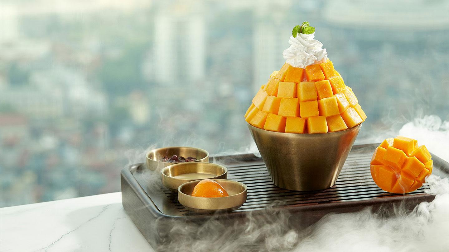 Mango bingsu