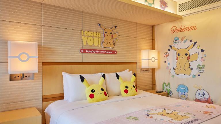 lotte hotel seoul, poketmon, pikachu, character, seoul hotel