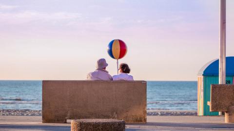 Senior Couple On Tropical Beach Holiday