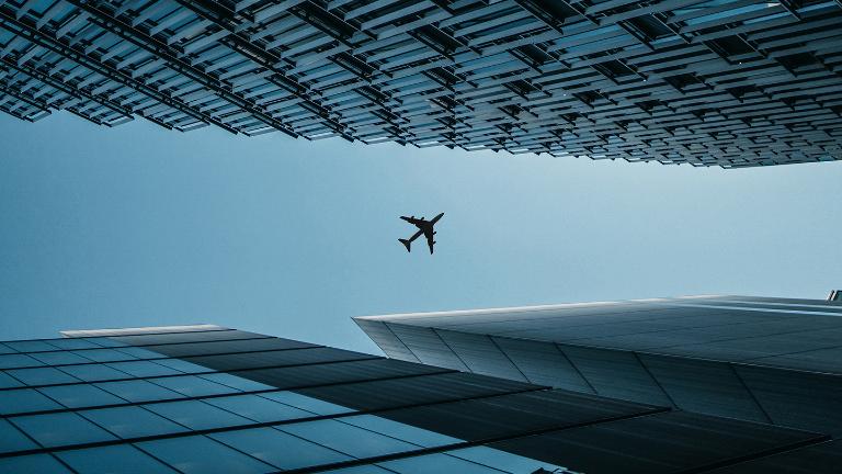 Airport, City, Airplane