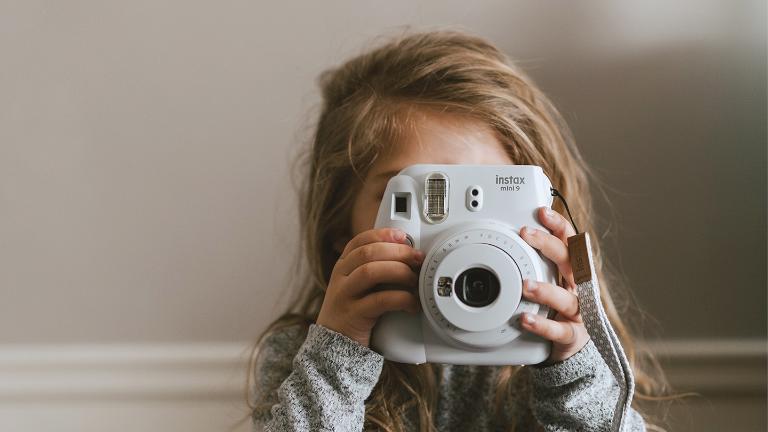  Instant camera, camera, kid, photographer