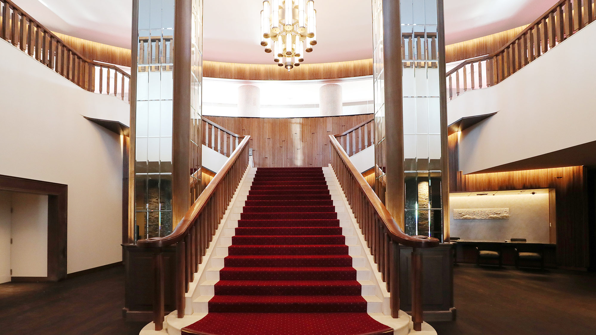 lobby, stair